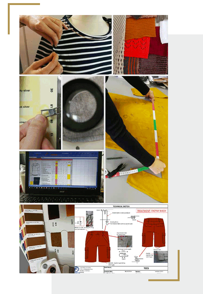 Développement de vêtement sur mesure par nos modélistes textile - Fashion LGP